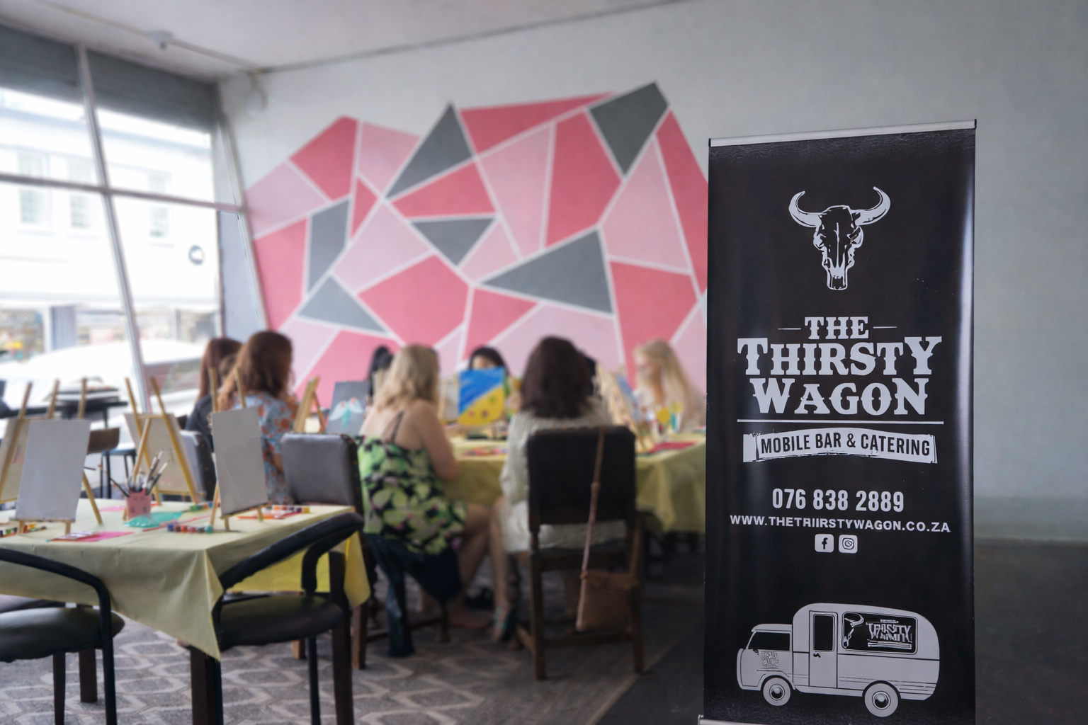 TTW Banner @ Sip & Paint